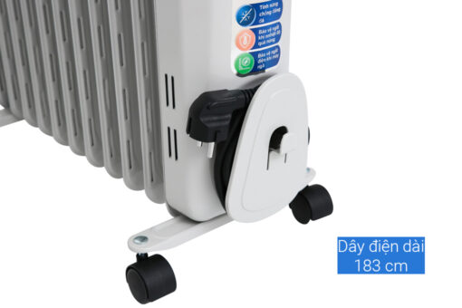 Quạt sưởi dầu Midea MH-O23-11A