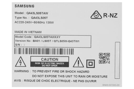 Smart Tivi QLED Samsung 4K 43 inch QA43LS05T