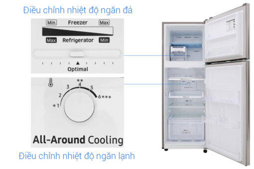 Tủ lạnh Samsung Inverter 236 lít RT22M4033S8/SV