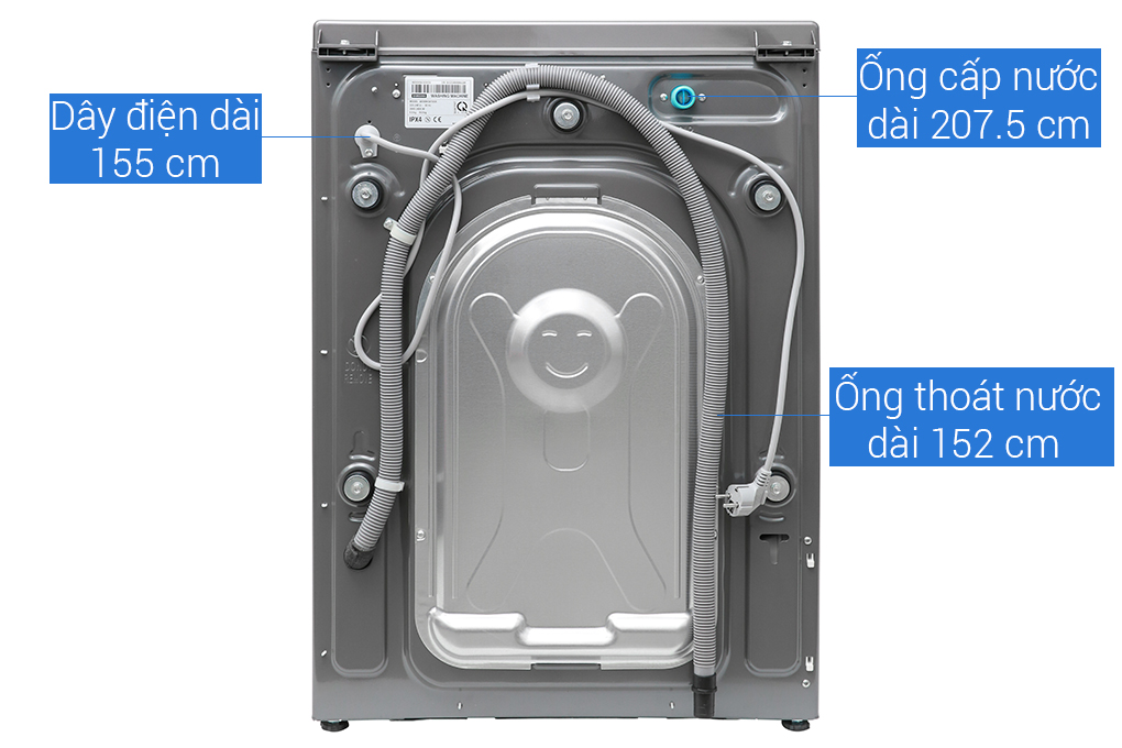 Máy giặt sấy Samsung AddWash Inverter 9.5 kg WD95K5410OX/SV