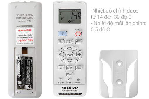 Máy lạnh Sharp Inverter 1.5 HP AH-XP13YMW