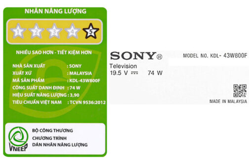 Android Tivi Sony 43 inch KDL-43W800F