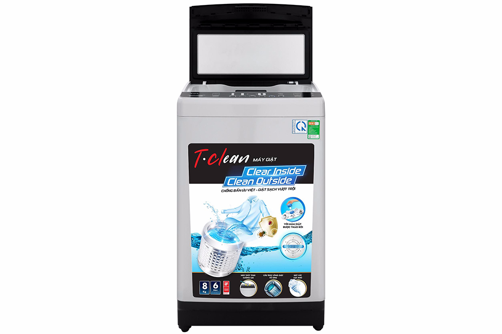 Máy giặt TCL 8 Kg TWA80-B302GM
