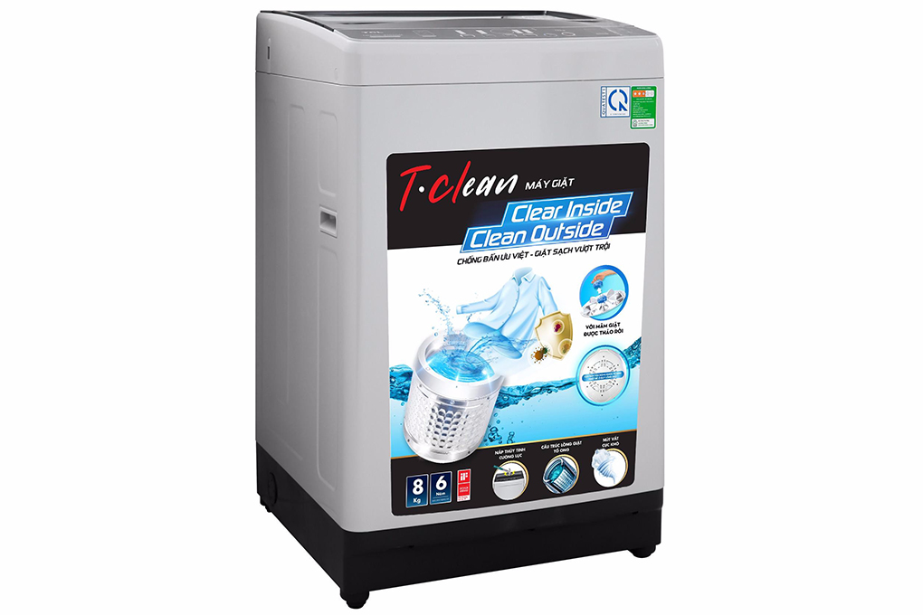 Máy giặt TCL 8 Kg TWA80-B302GM