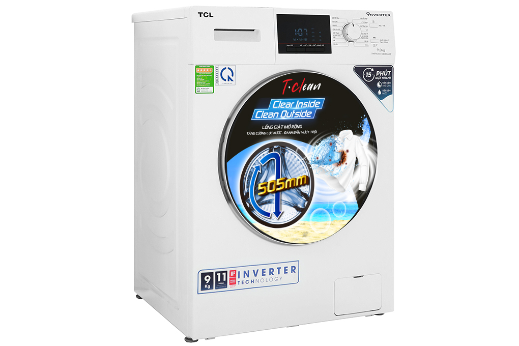 Máy giặt TCL Inverter 9 Kg TWF90-M14303DA03