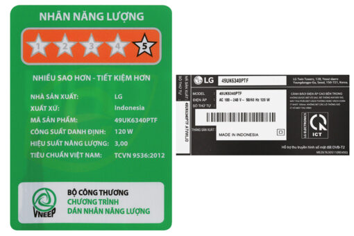 Smart Tivi LG 4K 49 inch 49UK6340PTF