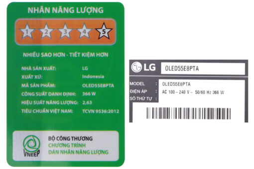 Smart Tivi OLED LG 4K 55 inch 55E8PTA