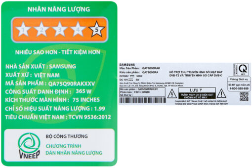 Smart Tivi QLED Samsung 4K 75 inch QA75Q90R