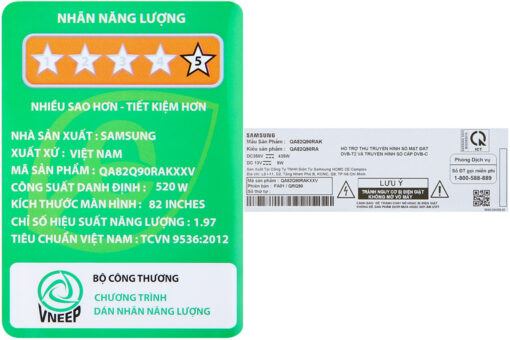 Smart Tivi QLED Samsung 4K 82 inch QA82Q90R