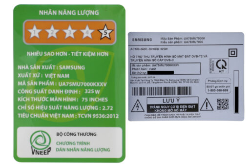 Smart Tivi Samsung 4K 75 inch UA75MU7000