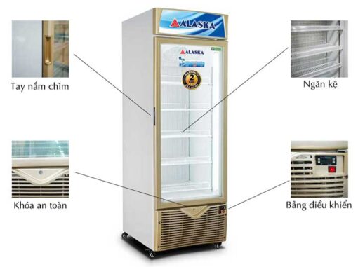 Tủ đông đứng Alaska IF-350G