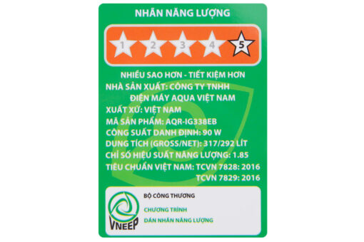 Tủ lạnh Aqua 292 lít AQR-IG338EB.GB