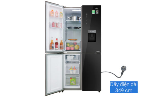 Tủ lạnh Aqua Inverter 456 lít AQR-IGW525EM GB