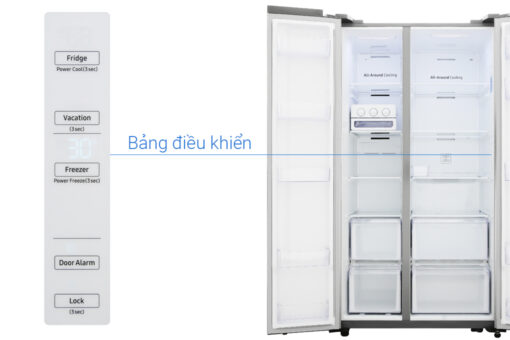 Tủ lạnh Samsung Inverter 647 lít RS62R5001M9/SV