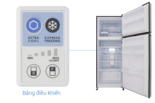 Tủ lạnh Sharp Inverter 364 lít SJ-XP405PG-BK