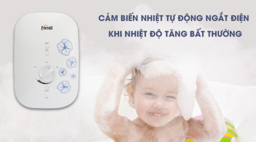 Máy Nước Nóng Ferroli Divo SSN 4.500W