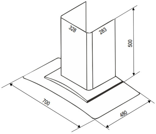 Máy hút mùi Canzy 70cm CZ-70AG
