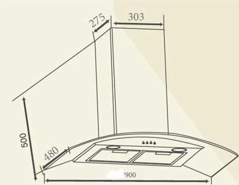 Máy hút mùi Canzy 90cm CZ-SB09E