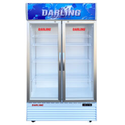 TỦ MÁT 2 CÁNH ĐÈN LED 630L DL-7000A2