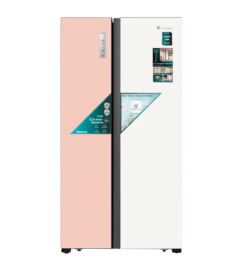 Tủ lạnh Hisense Inverter 519 lít Side By Side RS668N4EW-PU