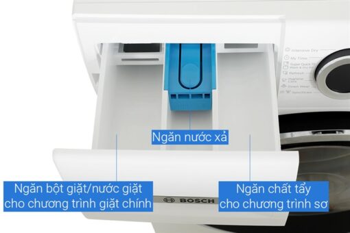 Máy giặt sấy Bosch 10 kg - sấy 6 kg WNA254U0SG