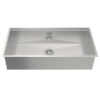 Chậu Inox Hafele 76cm HS24-SSN1S-7644 567.24.467