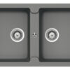 Chậu rửa đá Hafele 2 hố 86cm GALBA HS-GD8650 570.36.500