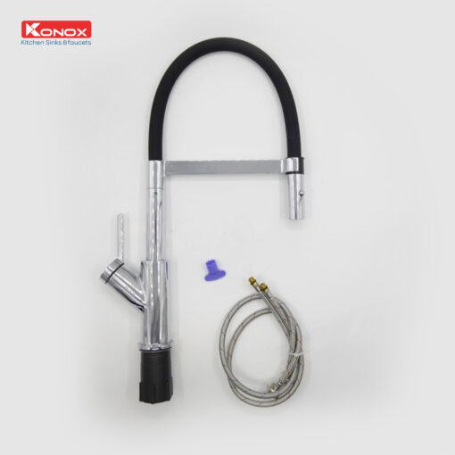 Vòi rửa Konox thân mềm Bian nóng lạnh