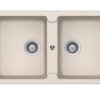 Chậu rửa đá Hafele 2 hố 86cm  HS-GD8650 570.36.400