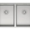 Chậu rửa Inox 2 hố Hafele 75cm HS24-SSN2S-750 567.24.427