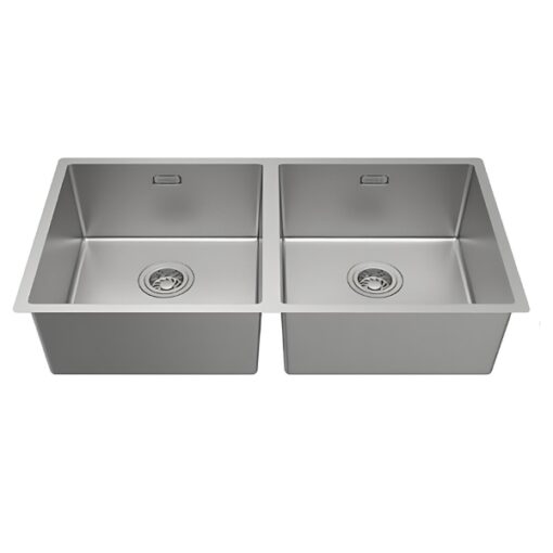 Chậu rửa Inox 2 hố Hafele 87cm HS24-SSN2S-870 567.24.437