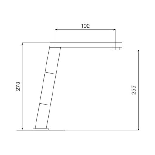 Vòi rửa đồng nóng lạnh Malloca K131CR