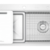 Chậu rửa Konox 1 hố chống xước Workstation Sink KN8048TS Dekor