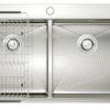 Chậu rửa Konox 2 hố Overmount Sink 82cm KN8248DOB
