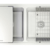 Chậu rửa Konox 2 hố chống xước Workstation Sink Undermount KN8646DU Dekor