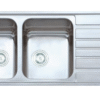Chậu rửa Konox 2 hố European sink Artusi 116cm KS11650 1D bàn phải