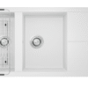 Chậu rửa Konox 2 hố Granite Sink 116cm LIVELLO SMART 1160 White