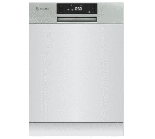 Máy rửa chén bát bán âm tủ Malloca 14 bộ MDW14-S08SI