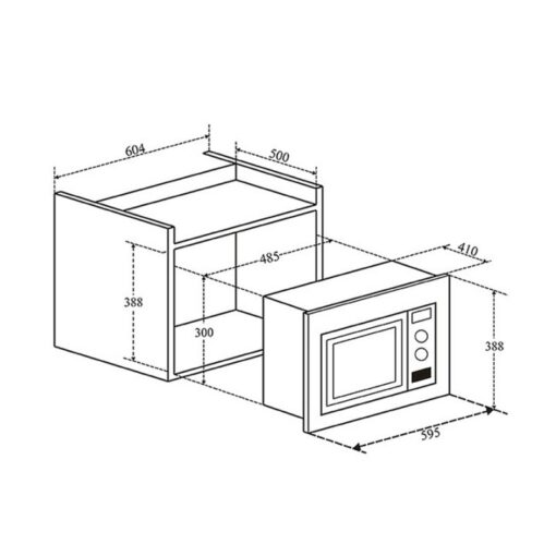 Lò vi sóng kết hợp nướng Eurosun MWO-28EUR