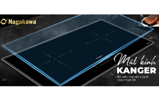 Bếp từ đôi Nagakawa UltraSlim NK2C22MB