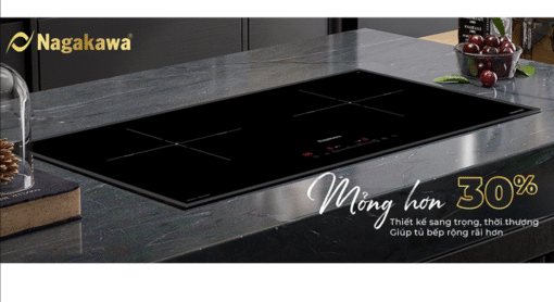 Bếp từ đôi Nagakawa UltraSlim NK2C25M