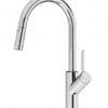 Vòi rửa Konox dây rút Ponte Chrome nóng lạnh
