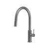 Vòi rửa Konox dây rút Venice Gun Metal nóng lạnh