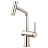 Vòi rửa Konox dây rút Volta Nickel nóng lạnh