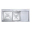Chậu rửa bát Inox SU304 2 hố Faster FS 11046HMS