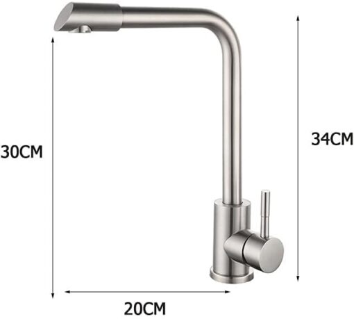 Vòi rửa bát 2 đường nước Faster FS-911SS