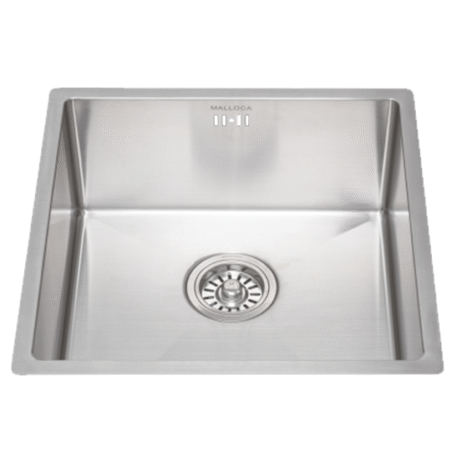 Chậu rửa 1 hố Malloca Inox 44cm MS 6044