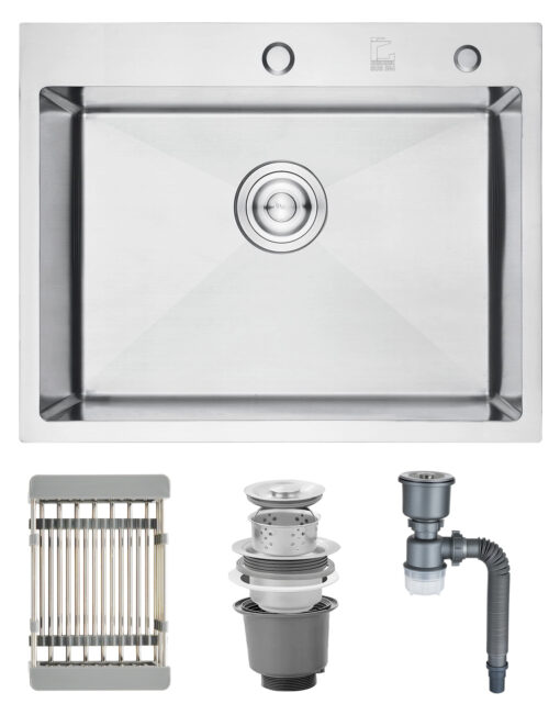 Chậu rửa inox 1 hố Roslerer 60cm RL04-6045