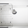 Chậu rửa Konox 68 cm Granite Sink Ruvita 680 trắng
