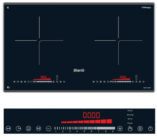 Bếp từ 2 vùng nấu Blance BA889DI nhập Thái Lan